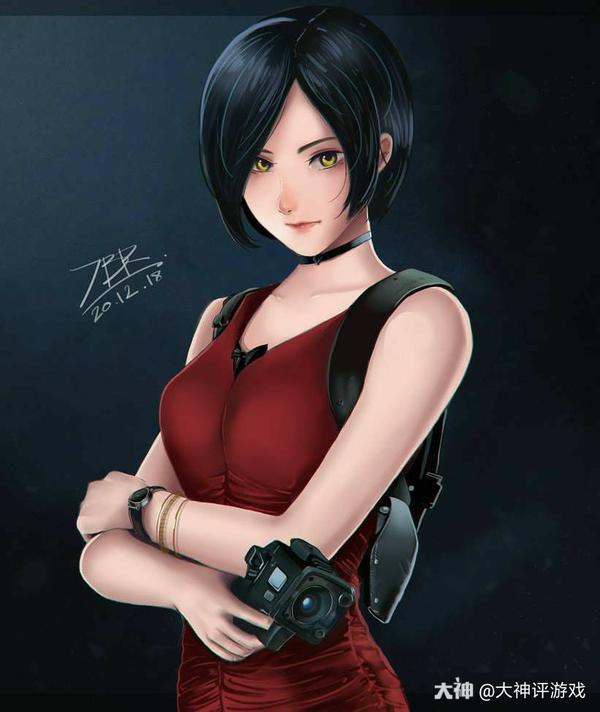 她是你心目中的《生化》第一美人吗？（《生化危机》艾达王艺术画大合集）