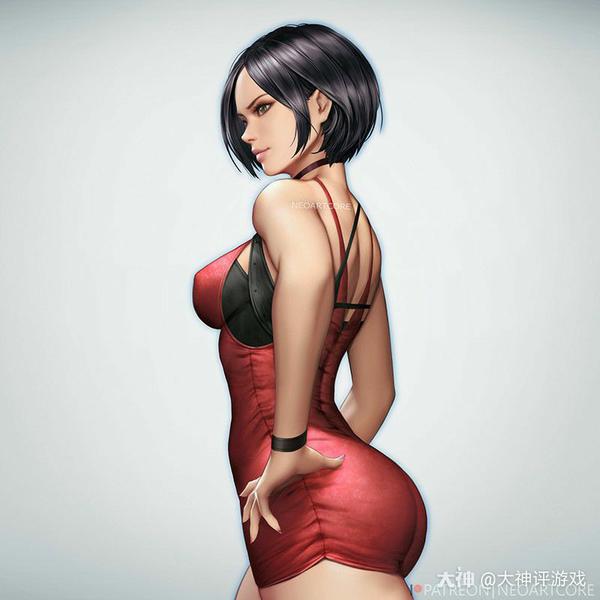 她是你心目中的《生化》第一美人吗？（《生化危机》艾达王艺术画大合集）
