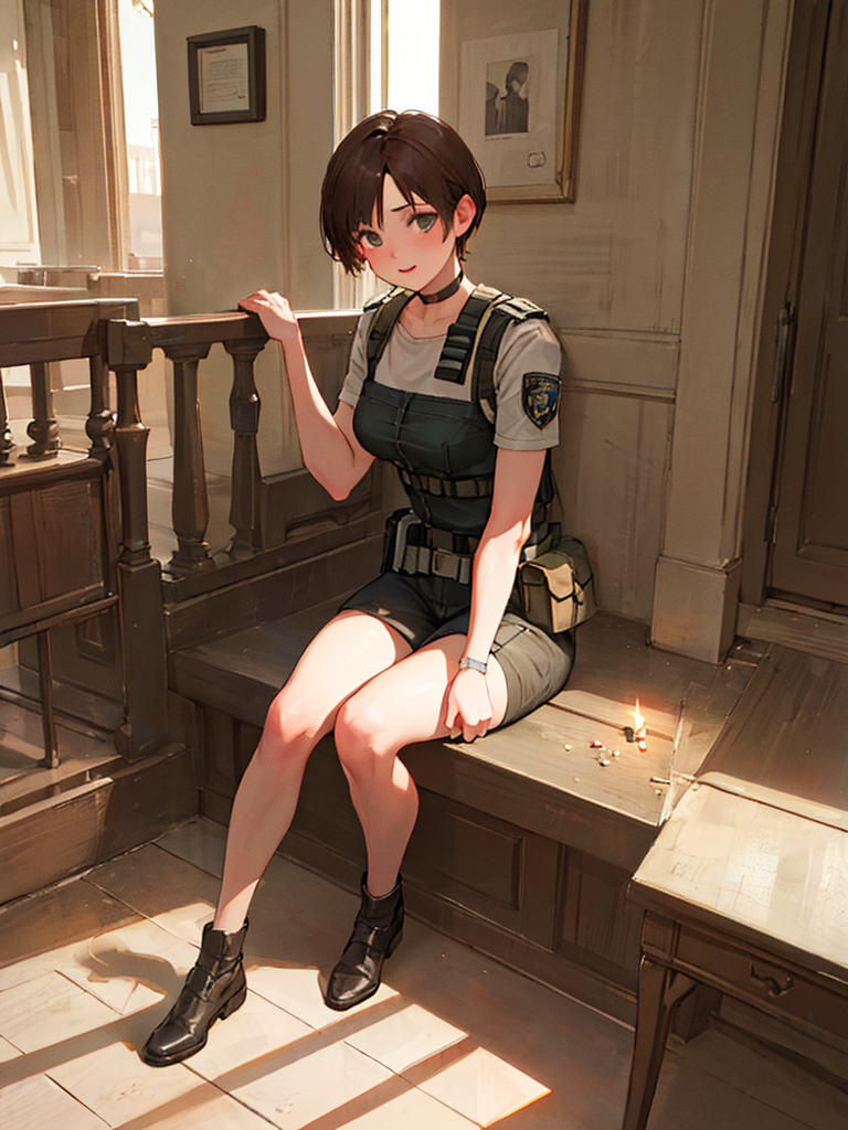 生化危机墙纸壁纸大全之瑞贝卡（生化危机瑞贝卡人物小传）