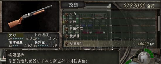 生化危机4武器改造汇总（生化危机4改造武器需要的金币）